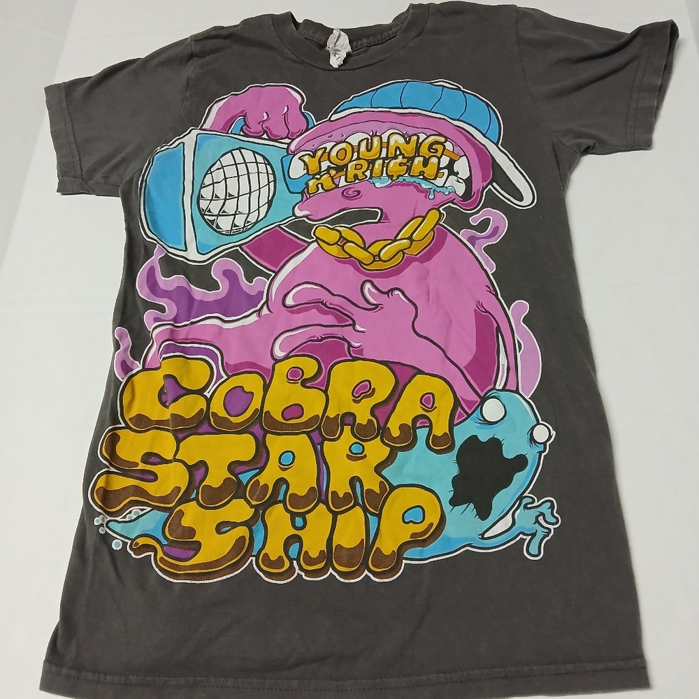 Cobra Starship Young n' Rich Official Vintage T-Shirt SUPER RARE Girls Shirt Y2K